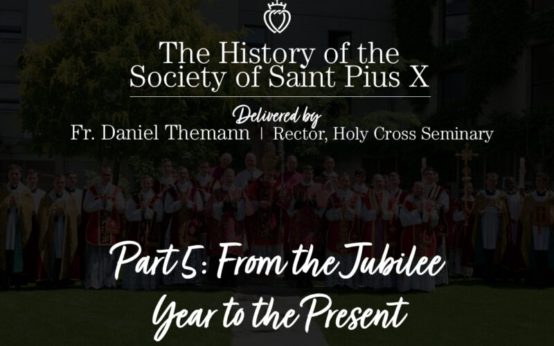 History of the SSPX SSPX Podcast